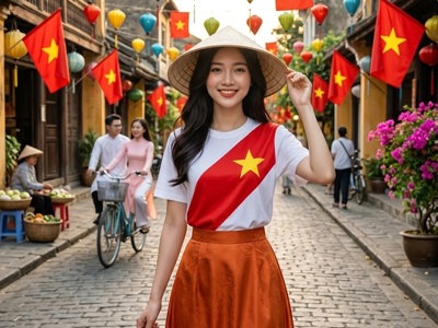 Áo Thun Yêu Nước Việt Nam Phối Cờ Đỏ Cá Tính – Áo Thun Cờ Đỏ Sao Vàng Mặc Lên Là Thấy Tự Hào